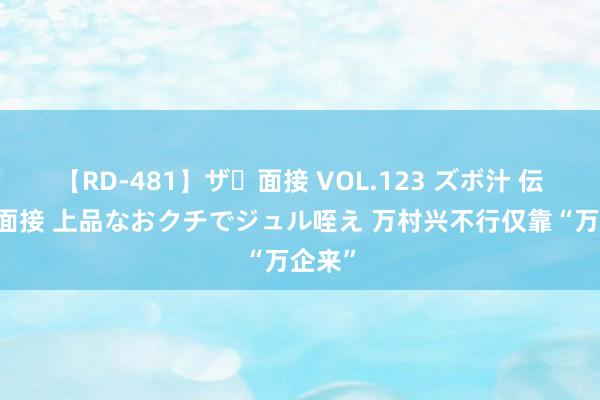 【RD-481】ザ・面接 VOL.123 ズボ汁 伝染 逆面接 上品なおクチでジュル咥え 万村兴不行仅靠“万企来”